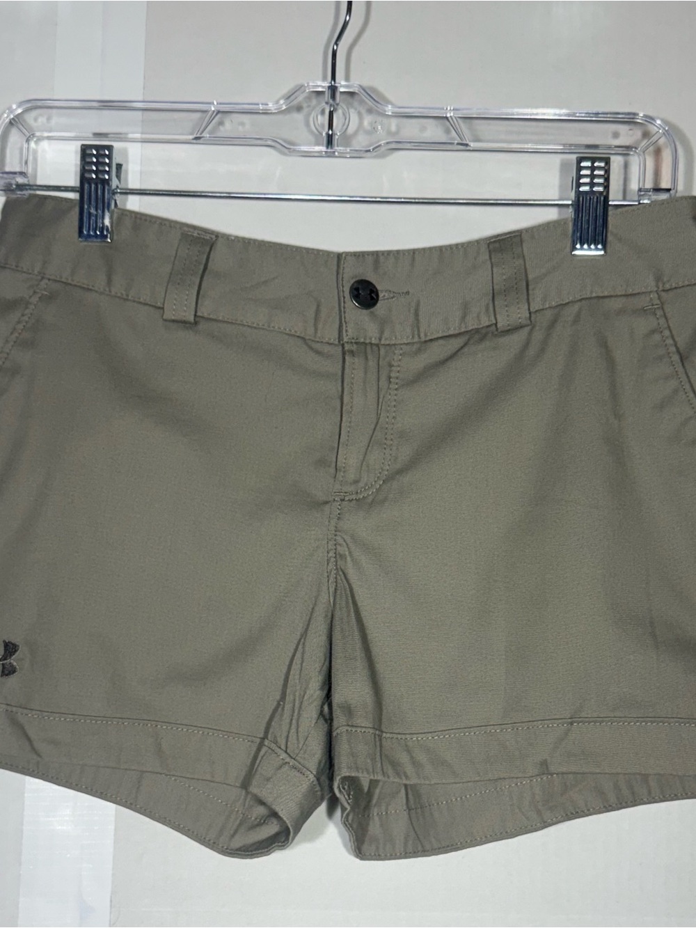 Under Armor Heatgear Short Size 2 Khaki Green